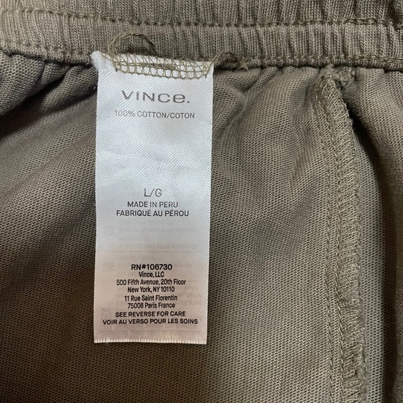 Authentic Vince Wide-Leg Cotton Sweatpants - Picture 4 of 7